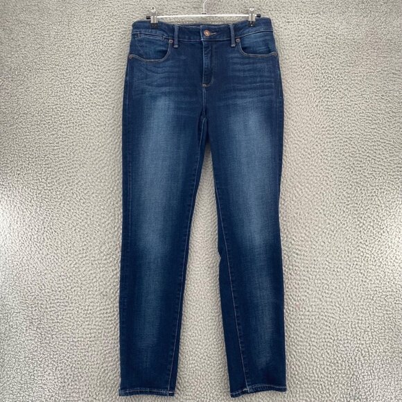 Lucky Brand Denim - Lucky Brand Jeans Womens 4 27 Blue Hayden Skinny Dark Wash Denim Stretch Casual